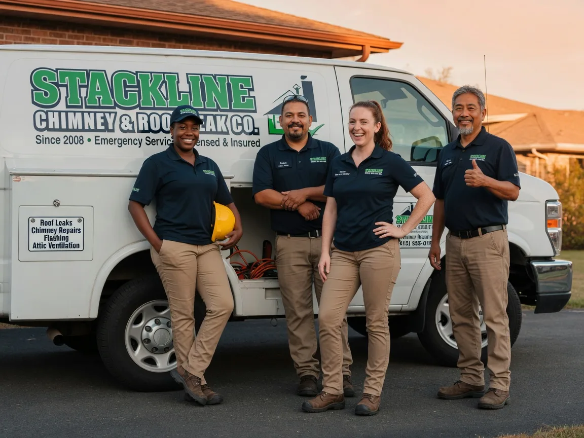 Chimney flashing repair company in Dallas, SD